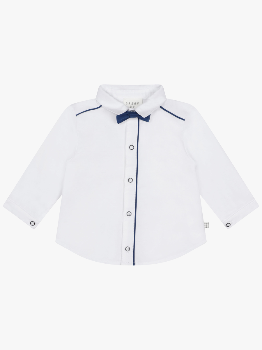 White Blue Suit