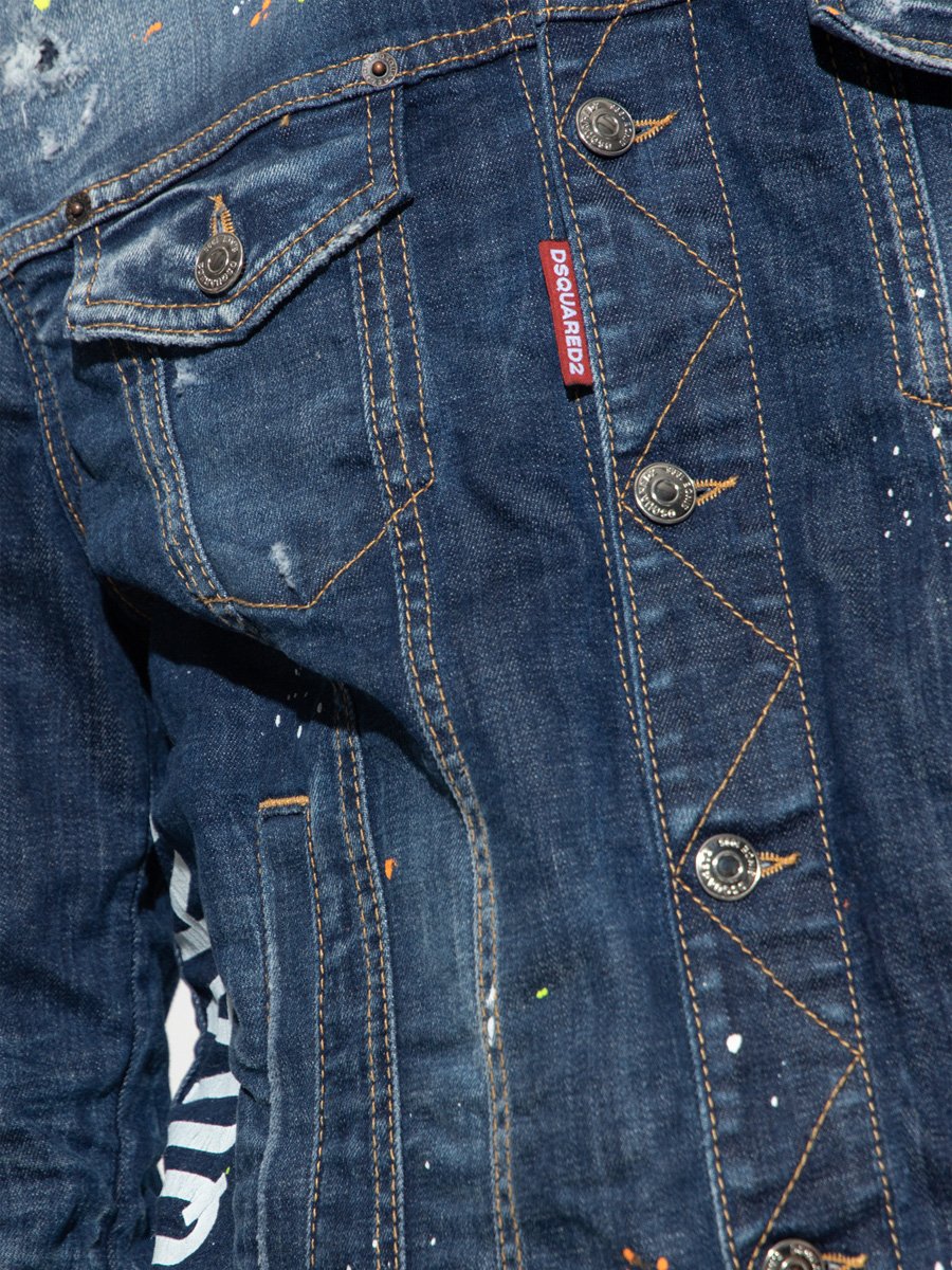 Navy Blue Denim Jacket