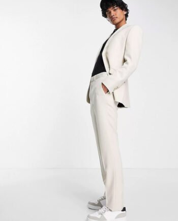 Light Beige Men Suit